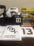 13 Fishing Origin One Castings Reel 8.1:1 7BB + Pack Of Braided. Fixed Price $89.99.