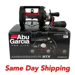 Abu Garcia 1292726 AMBSTX-600 Ambassadeur 6600 Round Reel Gear Ratio: 5.9:1. Fixed Price $118.99.