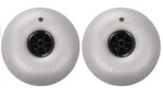 Two 16" Beach Wheels Balloon W/bearings Fishing Sand Cart Tires, Fits 3/4" -new-. Fixed Price $145.00.
