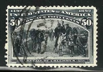 Sc #240 X Margins 50 Cent Columbian 1893 $200 Us 95B34. Fixed Price $39.99.
