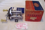 050124 Vintage Shakespeare Marhoff 1964 Reel Read Excellant Black. Fixed Price $69.95.
