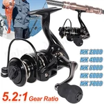 12BB Metal Spinning Fishing Reel 5.2:1 For Freshwater Saltwater 2000-7000 Series. Fixed Price $18.98.