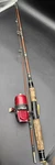 Vintage True Temper Uni-spin 63R 6.5' 2PC. Fiberglass Spinning Rod+reel Combo. Fixed Price $39.99.