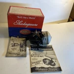 Vintage Reel & Box Shakespeare 1767 Model Ed With Paperwork. Has Wear K!. Fixed Price $17.00.