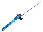 Zebco Splash Float Spincast Reel & Rod Blue 2.6:1 Gear 73.5CM/29IN For Kids. Fixed Price $94.99.