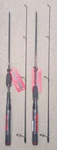Shakespeare Ugly Stik Stick GX2 5'10" Two Piece Spinning Rods Medium. Fixed Price $69.99.