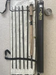 Nam Epic Waters 11FT 7 #8 Fly Rod And Matching Einarsson 8PLUS Reel & Line. Fixed Price $1331.27.