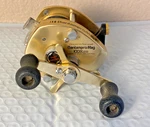 Shimano Bantam Pro Mag 100XSG Gold Baitcasting Reel Vintage Made Japan - Rh. Fixed Price $44.95.