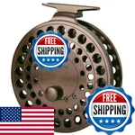Okuma VT-1002 Aventa Float Reel 13" 2BB,BROWN. Fixed Price $301.42.