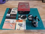 Garcia Mitchell 300C Fishing Reel Vtg Spinning W/ Box Papers. Fixed Price $120.00.