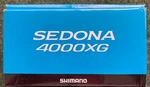 Shimano Sedona Spinning Reel 6.2:1 SE4000XGFI. Fixed Price $95.00.