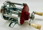 Vintage 1950'S True Temper Ocean City 940F Level Wind Reel W/ Box Usa Red. Fixed Price $45.00.