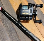 Shimano Graphite SF-1551 Fightin' Rod 5'-6" W/ Bantum Magnumlite 2001SG+ Japan. Fixed Price $110.00.