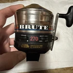 Zebco Brute 270 Heavy Fresh/light Salt Water Stainless Steel Ball Bearing. Fixed Price $70.00.
