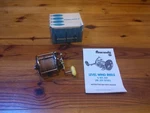 Nos Vintage Penn Peer Monofil 209MS Casting Reel With Manual And Box. Fixed Price $109.00.