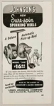 1955 Print Ad Johnson Sure-spin Fishing Reels Model 348 Highland Park,il. Fixed Price $9.98.