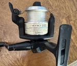 Shimano Aero 2000 Spinning Reel 2BB Front Drag Left Retrieve Black/silver. Fixed Price $25.00.