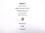 Abu Garcia Part Bg 7001 Hs (13 00) 5230 Abec Ceramic Bearing X 10 4 #02. Fixed Price $18.40.
