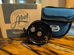 Abel Big Game #2 Fly Reel - Lh Retrieve With Case And Box Never Used Superb. Fixed Price $425.00.