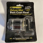 Ht Tech Mini Bait Cast Reel MBR-2 Ice Fishing. Fixed Price $28.00.