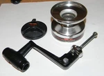 Shimano Mlz 50 Spin Reel Parts - Spool, Drag Knob, & Handle. Fixed Price $19.99.