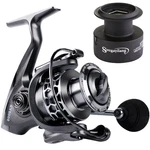 Sougayilang Fishing Reel 13 + 1BB Lightweight Ultra XY1000, Silver, Black. Fixed Price $37.89.