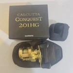 Shimano 21 Calcutta Conquest 201HG Left Baitcasting Reel. Fixed Price $420.00.