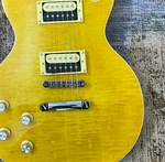 Vintage Honey Burst Left-hand Lp Electric Guitar Yellow Flame Maple Top. Fixed Price $214.20.
