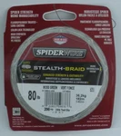 Purefishing 1374604 SCS80G-200 Spiderwire Stealth Braid Line Yd 80LB. Fixed Price $26.56.
