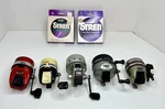 Lot Of 5 Fishing Reels Zebco 404 10/20 Daiwa 212RL S60 Sport Fisher 360 Zr + Lin. Fixed Price $29.50.