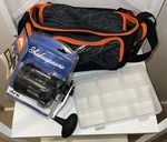 Shakespeare 1366927 ATS30B 2BB Level Wind Trolling Reel With Tackle Bag & Box. Fixed Price $59.95.