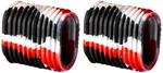 Reel Grip 1145 Fishing Handle Cover Black Red Tie Dye Rubber New. Fixed Price $8.31.