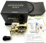 Shimano 14 Calcutta Conquest 100 Right Bait Casting Reel With Box "excellent+++". Fixed Price $289.90.
