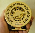 Redington Al 7/8 Fly Fishing Reel Gold Color - Scarce. Fixed Price $100.00.