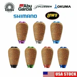 Abu Shimano Daiwa Reel Handle Knob Soft Rubber Cork Wood Spinning Baitcasting. Fixed Price $10.99.