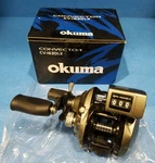 Okuma Convector CV-163DLX Low Profile Reel 2HPB + 1RB Left Hand 6.3:1 Gear. Fixed Price $114.99.