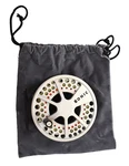 Lamson Konic 3.5 Fly Fishing Reel Aluminum Silver Camp. Fixed Price $175.00.