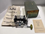 Vintage Penn Beachmaster 155 Fishing Reel With Original Box Circa 1940S Antique. Fixed Price $129.90.