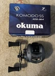 New Okuma Komodo Ss 7BB KDS-364 Baitcast Reel. Fixed Price $224.95.