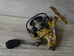 Profishiency 6.0:1 Camo Spinning Reel Mono 10LB. 130YDS, Braid 20LB. 240YDS. Fixed Price $44.95.