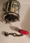 Vintage Olympic ? Gamefish Fishing Reel Model 140-D Made Japan. Fixed Price $79.99.