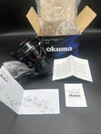 Brand New (open Box) Okuma Ceymar Lightweight Spinning Reel- C-55, Black/red. Fixed Price $75.00.