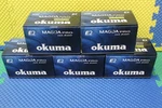 Okuma Magda Pro 2BB Line Counter Trolling Reel With Auto Trip 30DX 5-PACK. Fixed Price $249.95.