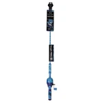 Realtree Dark Blue 34" Micro Tangle-free Spincast Combo Fishing Rod And Reel. Fixed Price $32.46.