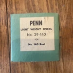 Vintage Penn Spare Light Spool #29M-140 For Model Fishing Reel New A1. Fixed Price $18.39.