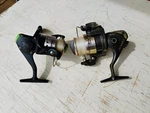 Lot 2 Vintage Shakespeare Spinning Fishing Reels Cirrus CR035 Ez Cast & USSP30. Fixed Price $9.00.