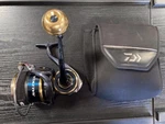 Daiwa Saltiga 20000-H Spinning Reel W/ Soft Case-used.. Fixed Price $1000.00.