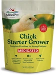 Manna Medicated Chick Starter Grower Feed High Protein Crumbles 5 Lb Bag. Fixed Price $9.75.
