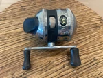 Zebco Authentic Model 33J-K3 Fishing Reel Silver Black. Fixed Price $17.00.