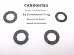 Daiwa Reel Part Sealine 47SH - (4) Smooth Drag Carbontex Washers #SDD113. Fixed Price $19.90.